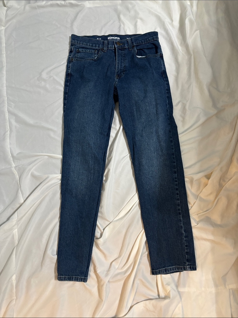 Sonoma Men’s Slim Dark Blue Jeans